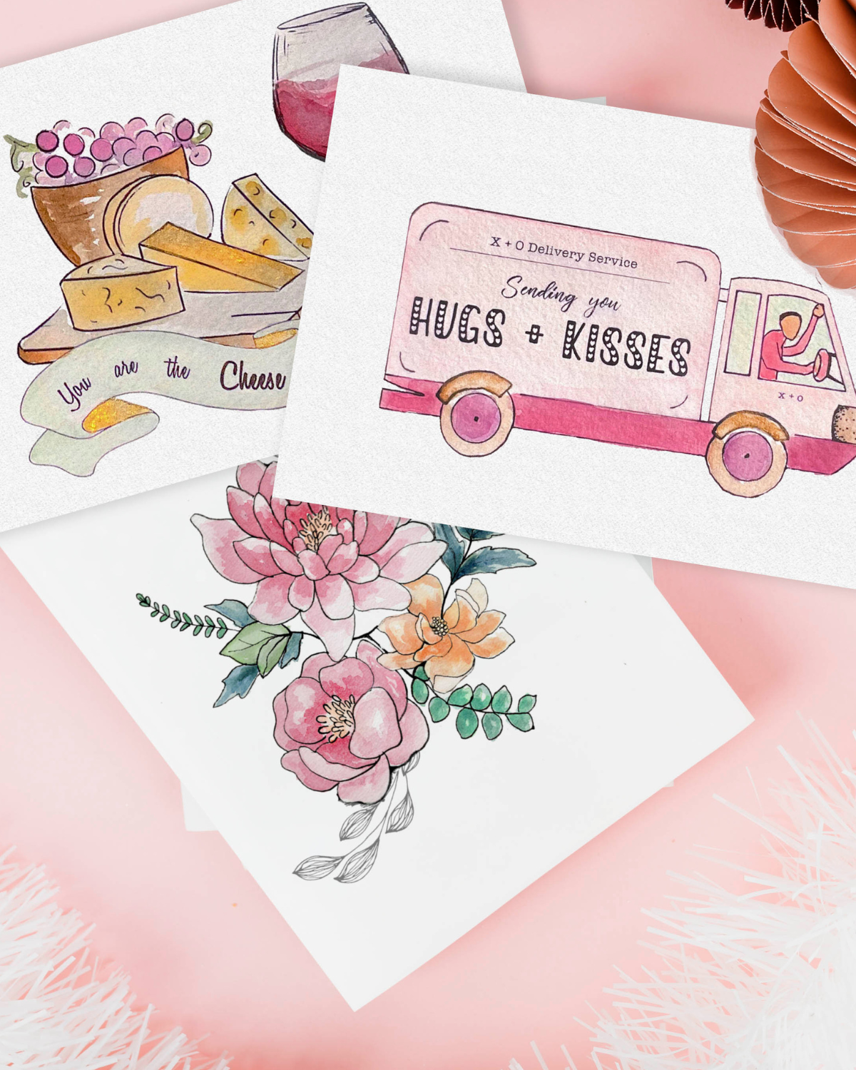 How to Create Stunning DIY Watercolor Valentines Cards!