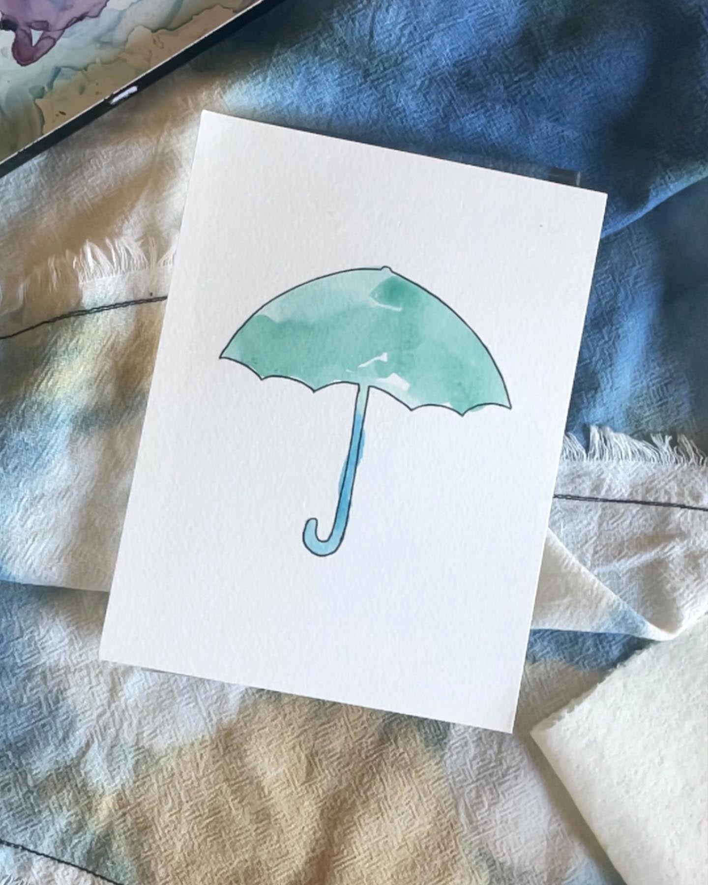 "Erasing" Watercolor Mistakes