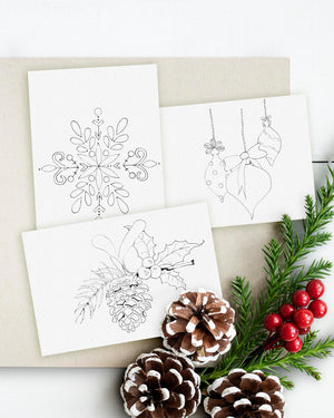 Paint Your Own Christmas Cards