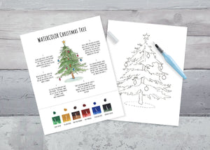 DIY Watercolor Kit for Christmas