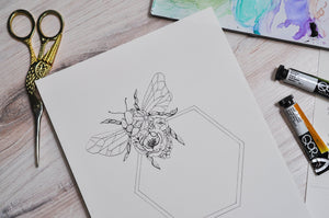 Floral Bumblebee